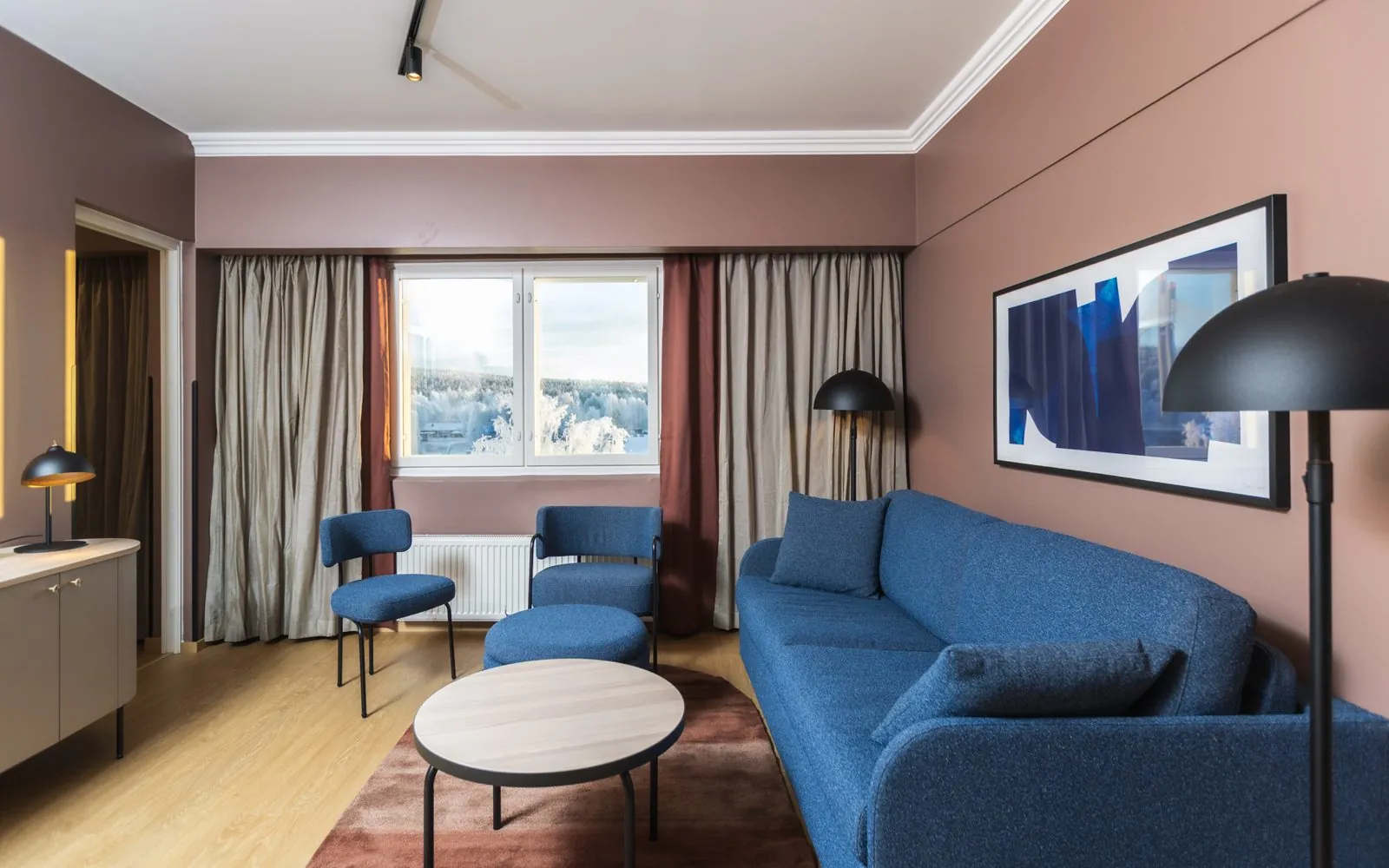 Scandic Pohjanhovi, saneerattu hotellihuone